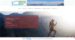 Desktop Screenshot of frontierfg.com